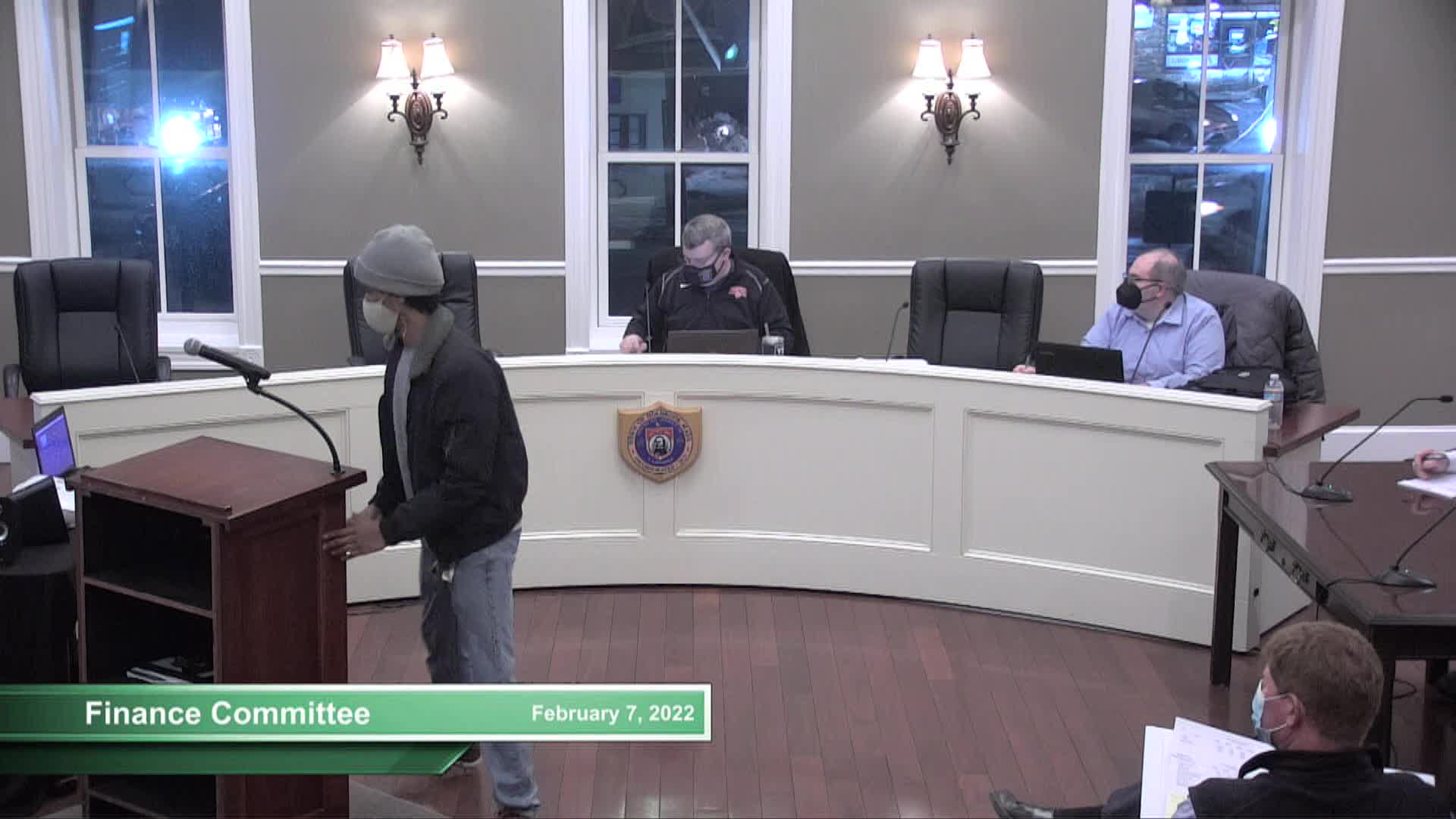 Thumbnail image for Finance Committee: 2/7/22