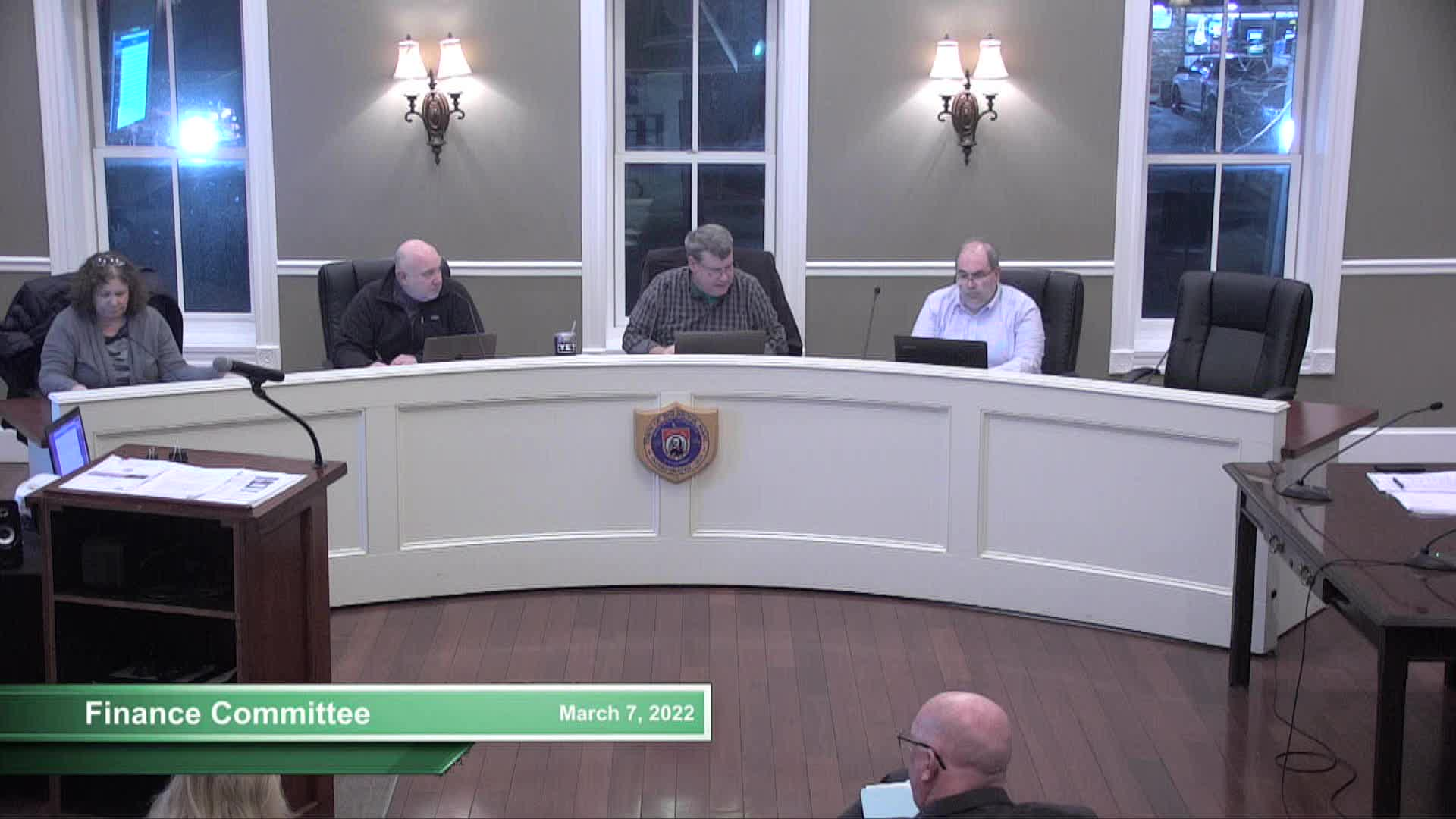 Thumbnail image for Finance Committee 3/7/22