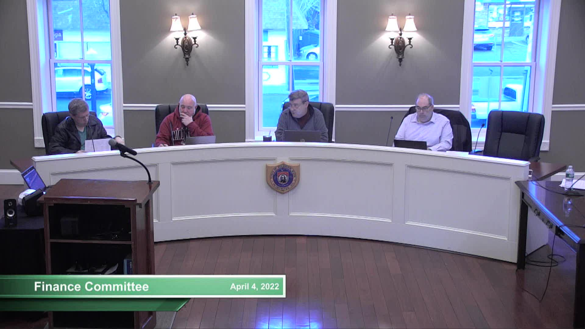 Thumbnail image for Finance Committee: 4/4/22