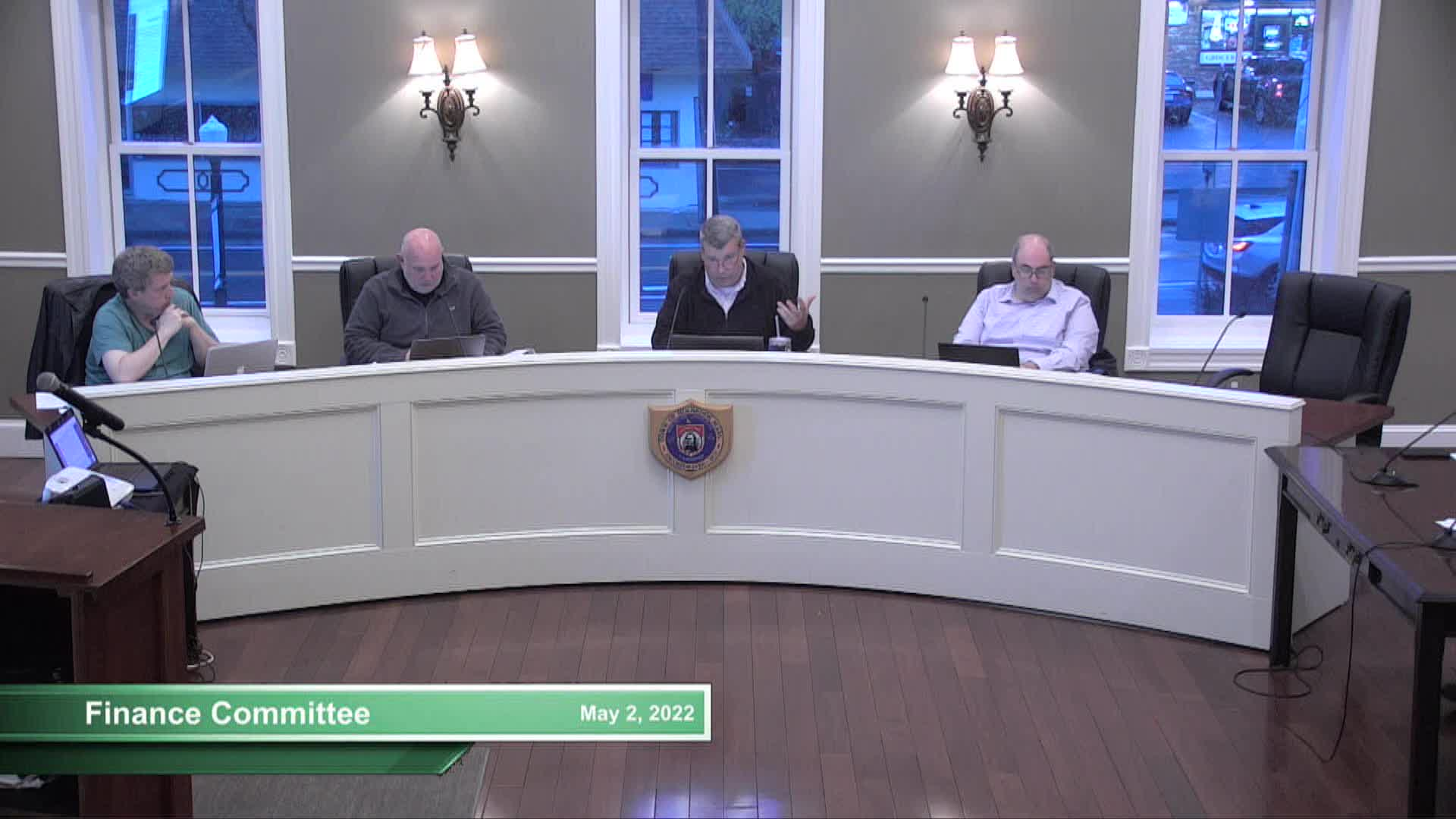 Thumbnail image for Finance Committee: 5/2/22