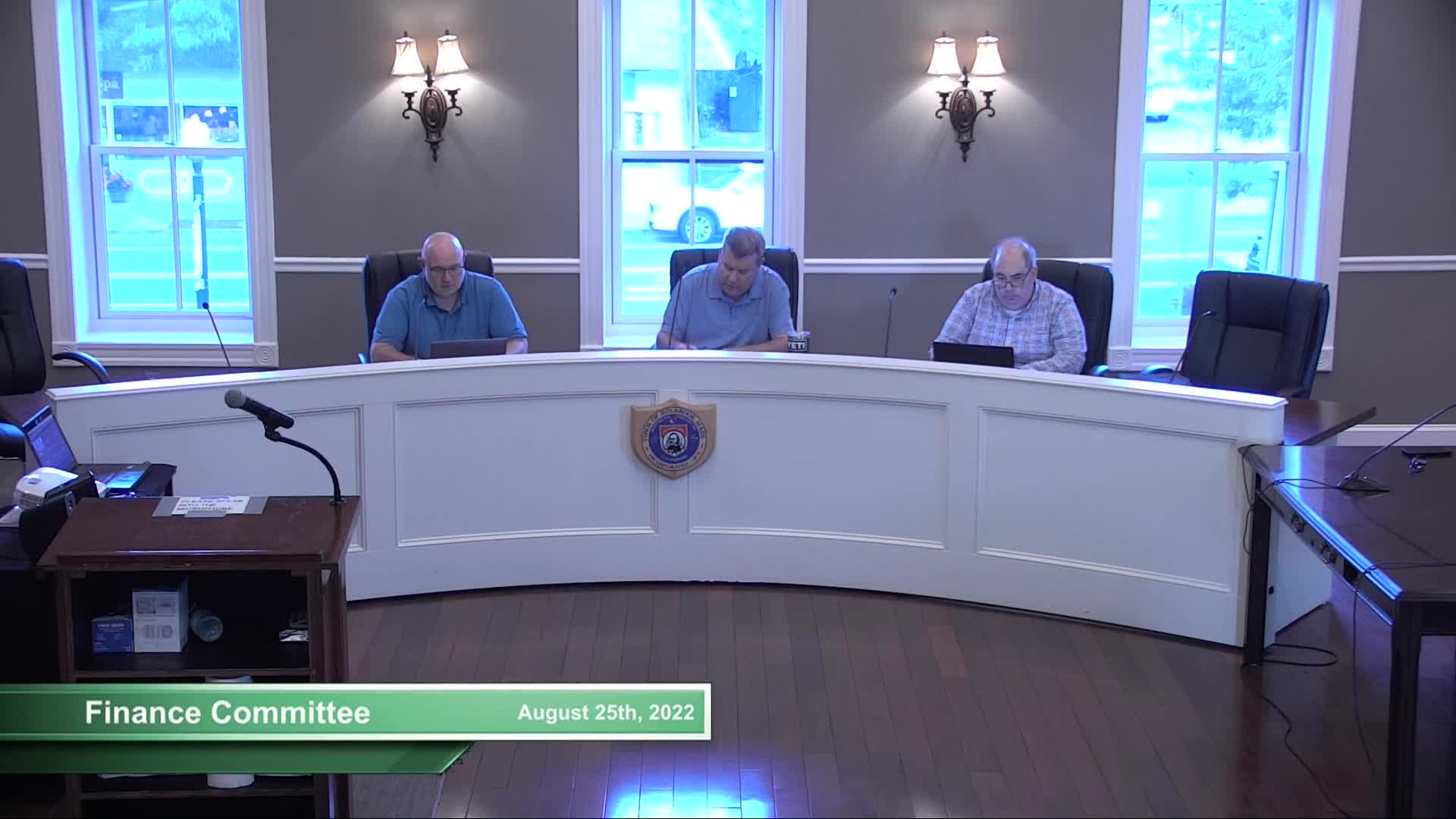 Thumbnail image for Finance Committee: 8/25/22
