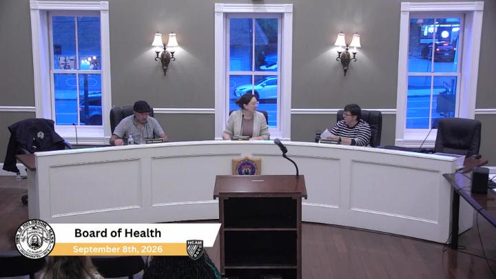 Thumbnail image for Board of Health: 9/8/26